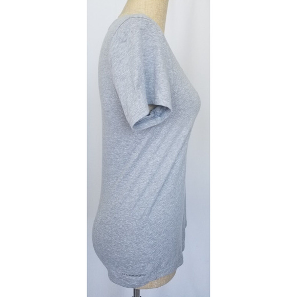 Under Armour T Shirt Medium Loose Fit Gray Patriotic Home of The Brave July 4th - Picture 3 of 10